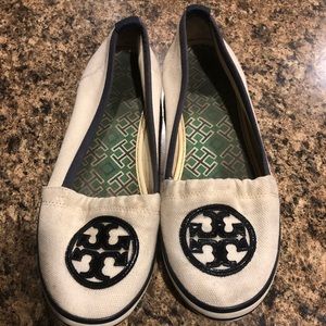 tory burch canvas sneakers